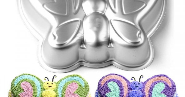 Butterfly Shape Aluminium Cake Mould